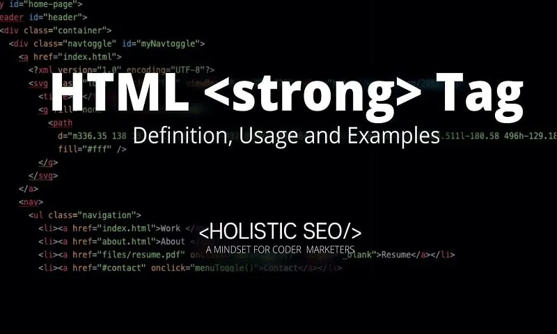 اهمیت استرانگ در سئو چیست؟ آموزش تگ strong